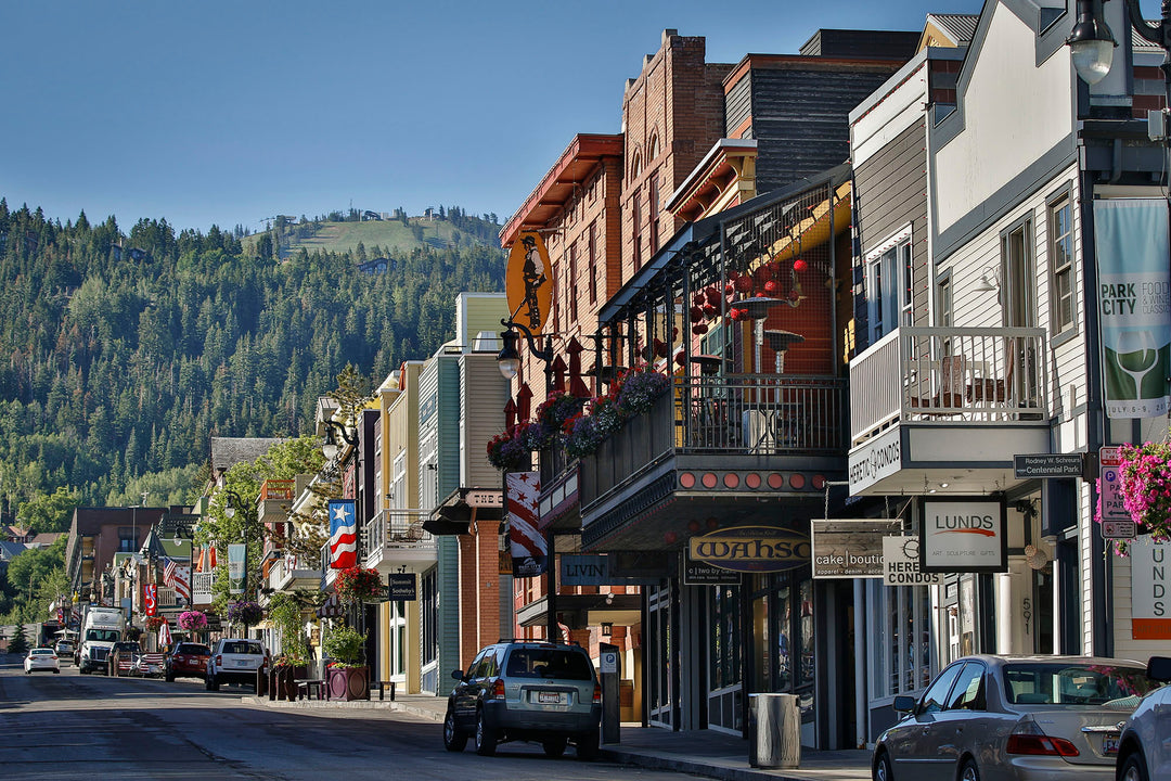 Park City Historic Main Street in the Summer