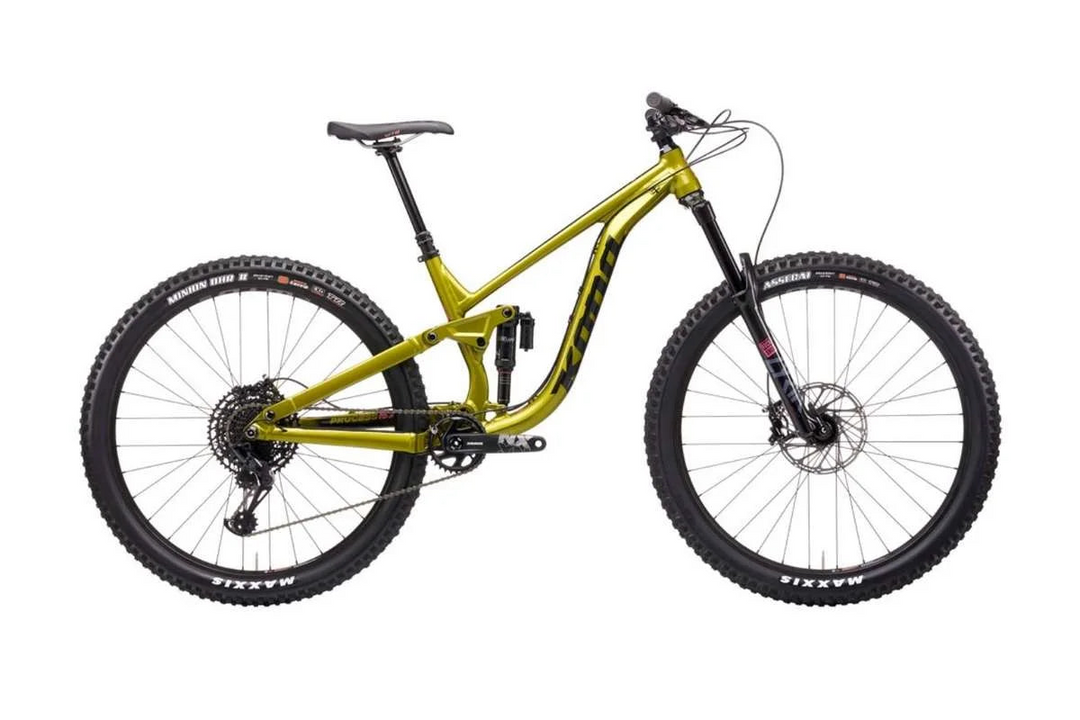 Full Suspension Kona Process Mountain Bike Rental in Park City