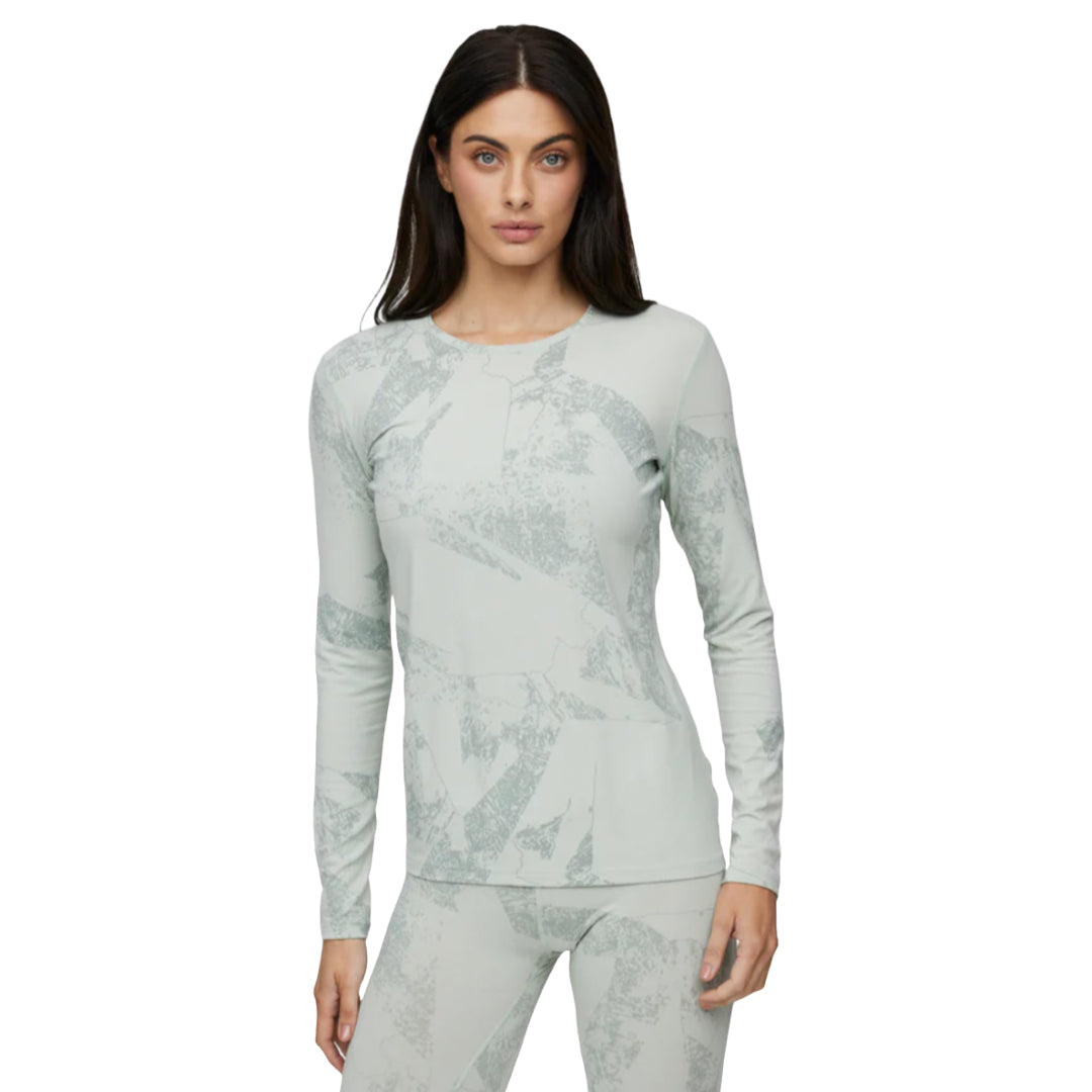 Le Bent Women's Fractal Midweight Crew